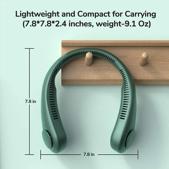 🎁Last Day Promotion SAVE 70% - 2023 New Portable Neck Fan -- BUY 2 GET 15% OFF & FREE SHIPPING NOW