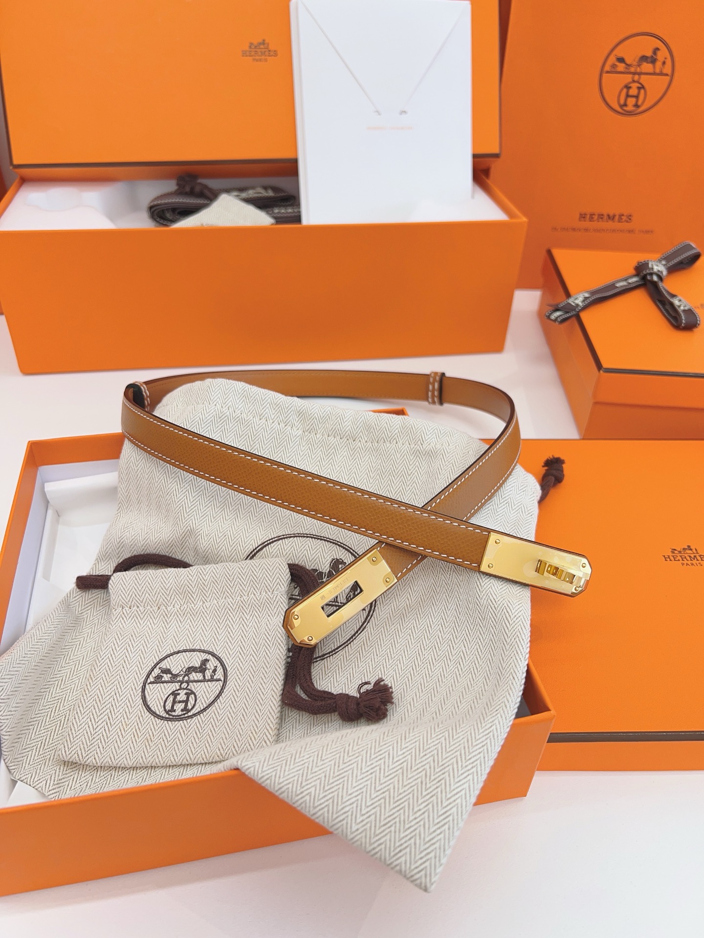 Hermès Women's Belt 1.8CM Width