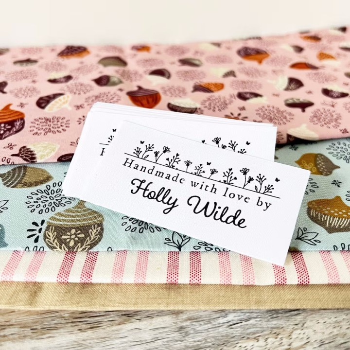 Fabric sewing labels