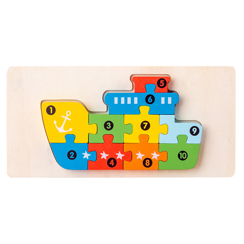 (🔥NEW YEAR HOT SALES 50% OFF)Three-dimensional wooden puzzle for children-BUY 2 GET 10% OFF