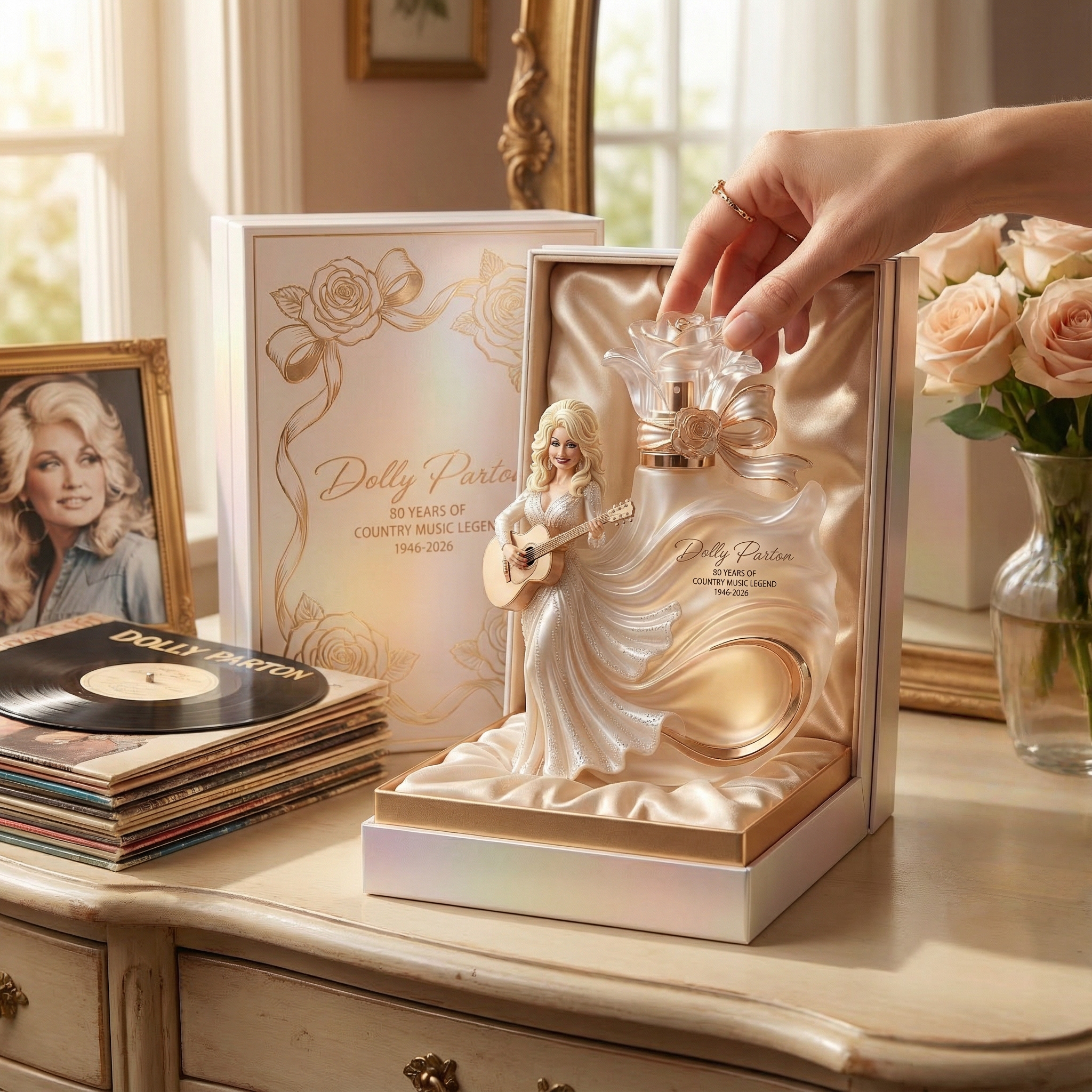 ✨Dolly Parton–80 Years of Country Music Legend Commemorative Perfume Set