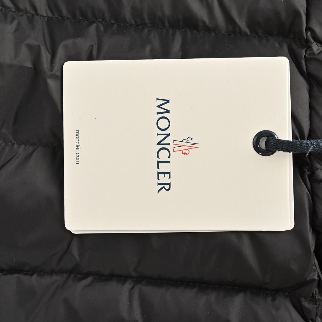 Moncler 24FW sleeve knitted patchwork lightweight down jacket