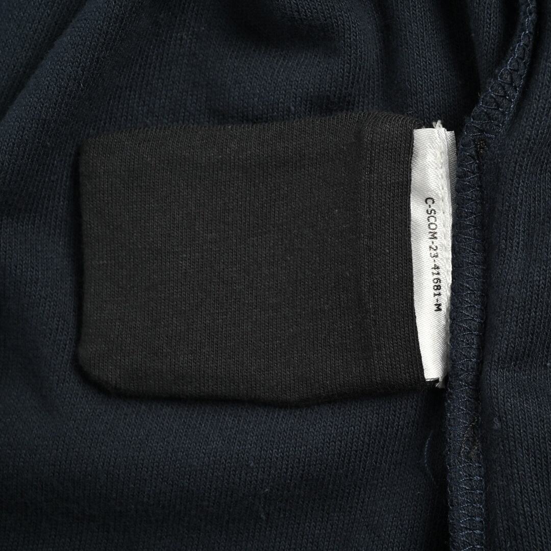 Moncler 24Fw flocked patch letter towel material long-sleeved T-shirt