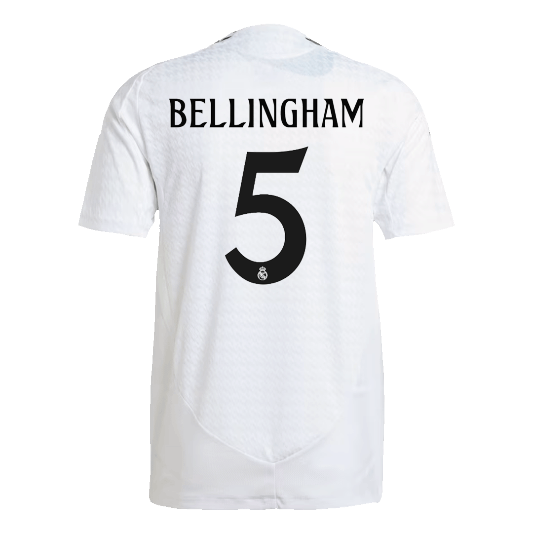 Real Madrid Cheap Football Shirt BELLINGHAM #5 Home 2024/25 - Player Edition, Slim Fit