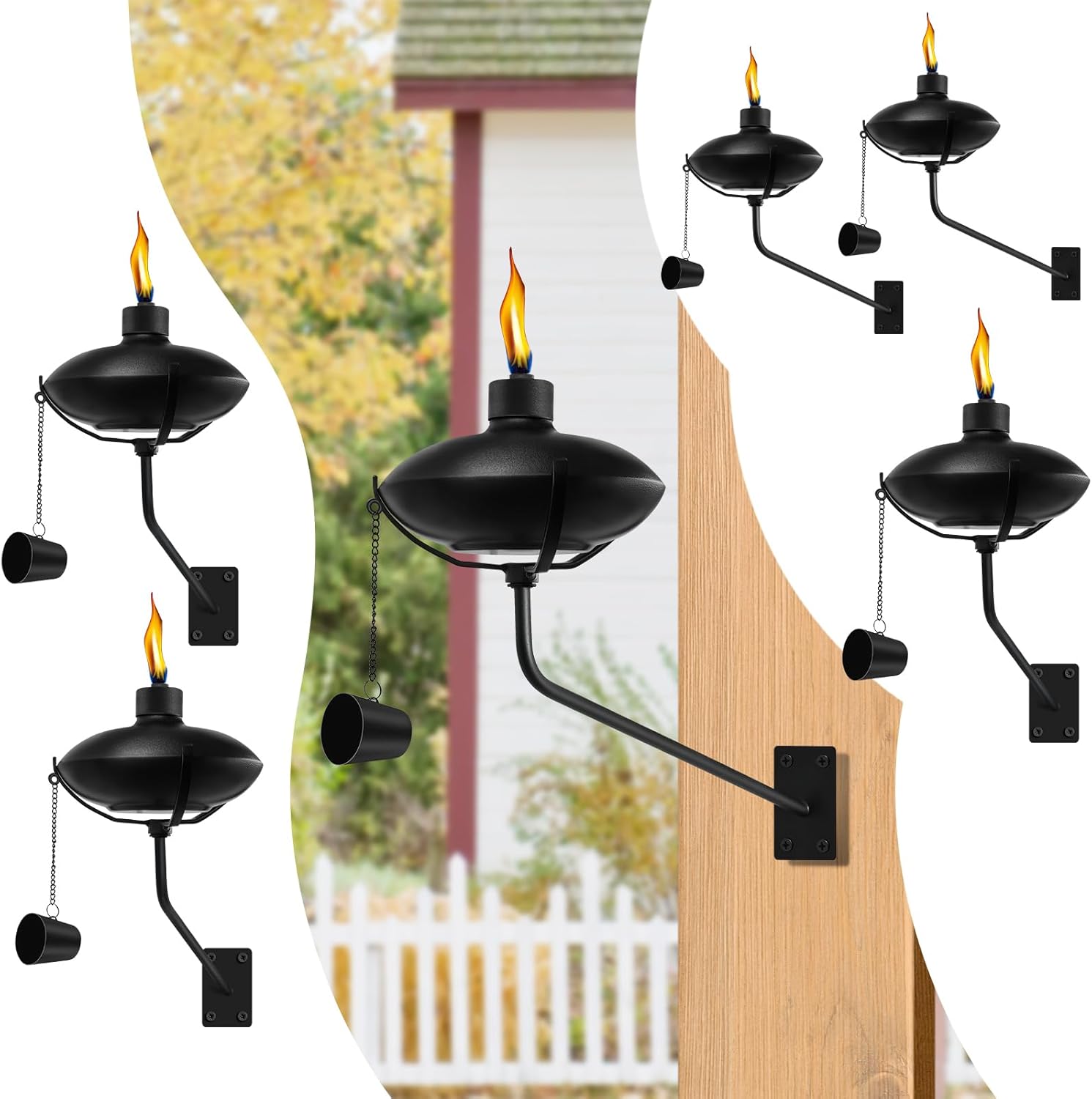 🔥ON SALE🔥Wall Mounted Citronella Torches - 2 pack