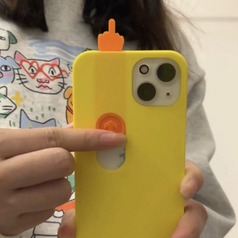 📱📱3D Printed Sliding Middle Finger Phone Case