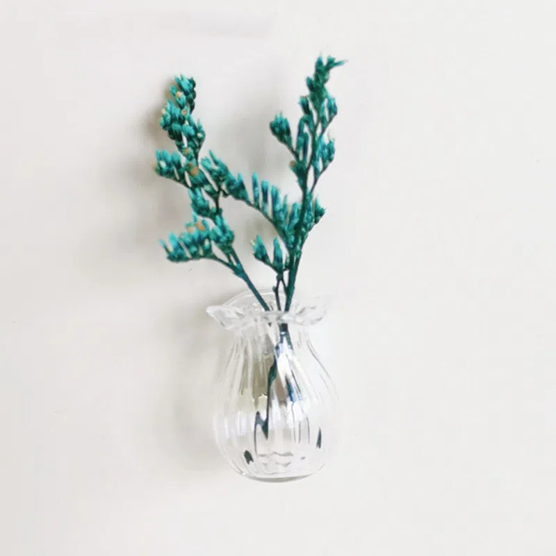 🍁🍁Cute ceramic vase magnetic refrigerator magnet