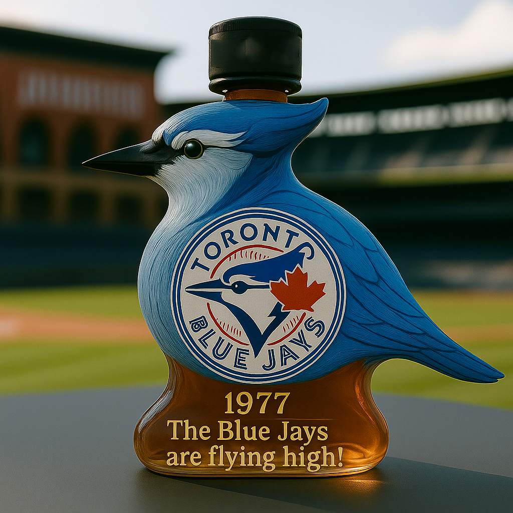 Toronto Blue Jays 1977 Commemorative Blue Jay Bottle