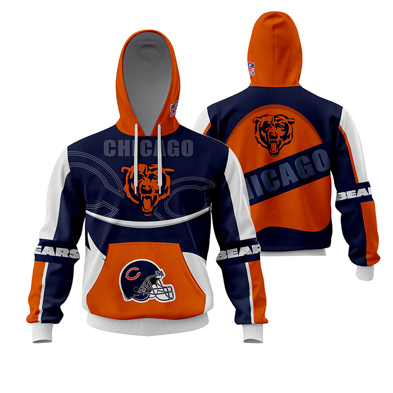 CHICAGO BEARS 3D HOODIE NOV05