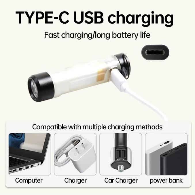 🔥ON SALE - 50% OFF🔥Pocket Rechargeable EDC Flashlight