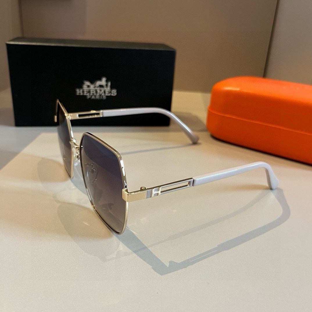 Hermes Square Frame Sunglasses