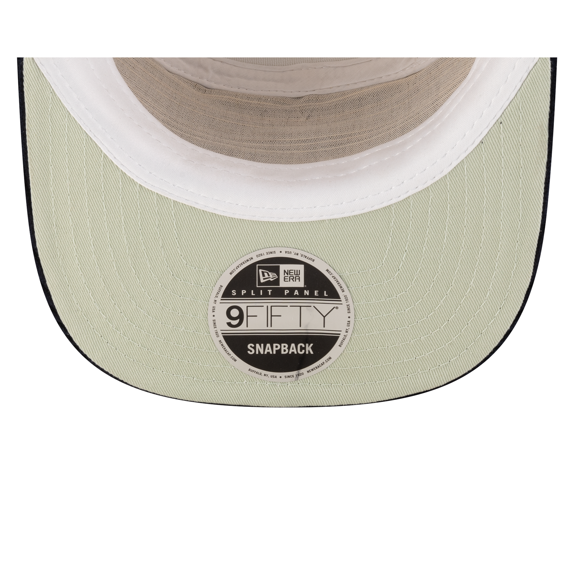 New Era Branded Paragon Corduroy Chrome White Split Panel 9FIFTY Snapback Hat