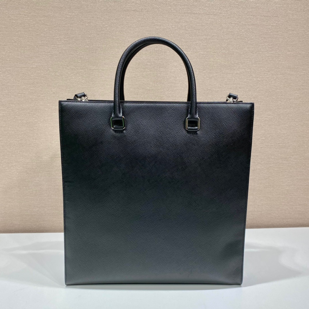Prada Embroidered Web Tote Bag 2VG084