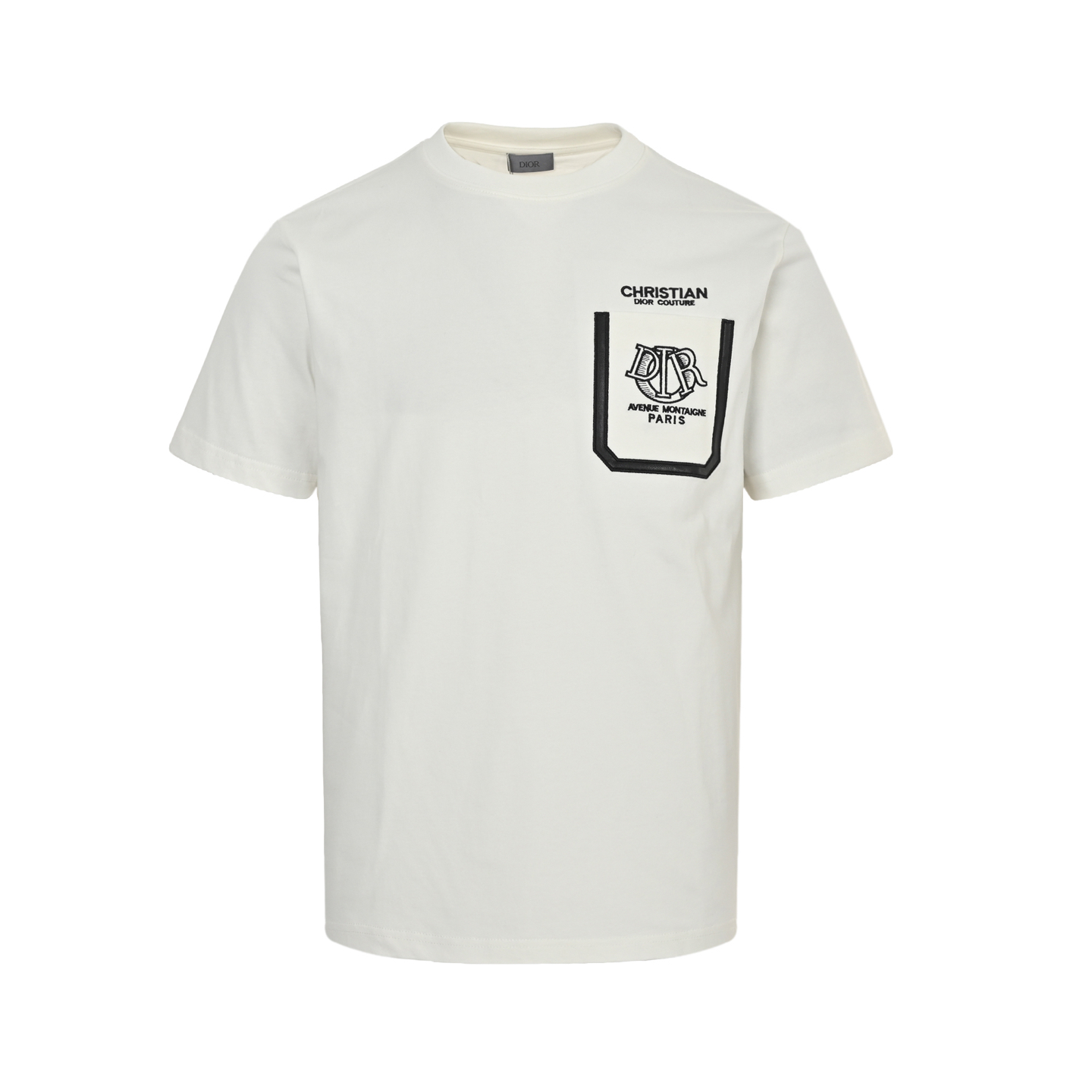 Dior 25ss pocket embroidered short sleeve