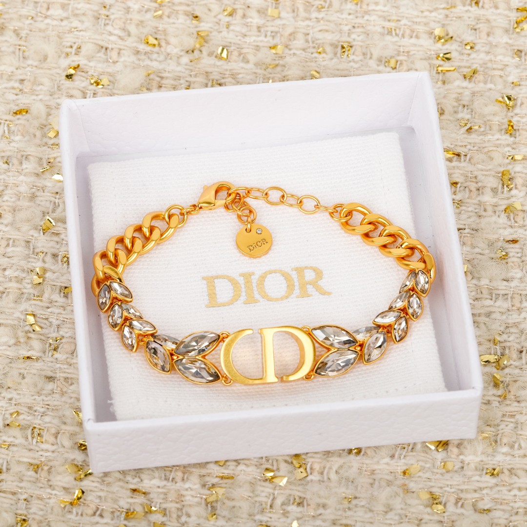 Dior Diamond Wheat Bracelet