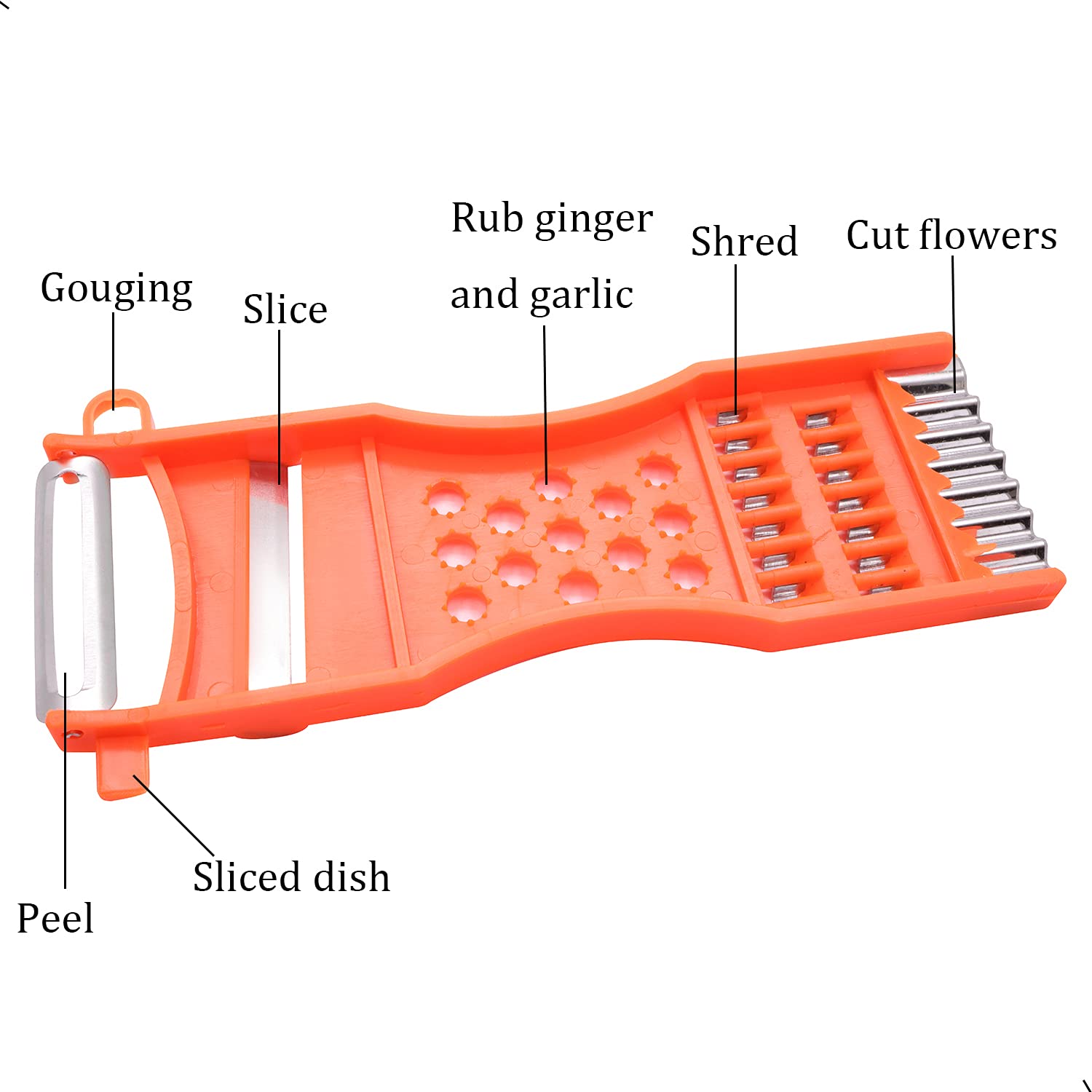 🎄[50% OFF]CHRISTMAS HOT SALE🎄--Multi-functional Kitchen Peeler--BUY 4 GEY 4 FREE & FREE SHIPPING