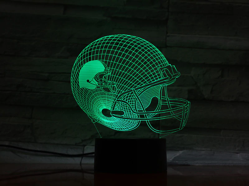 CLEVELAND BROWNS 3D LED LIGHT LAMP