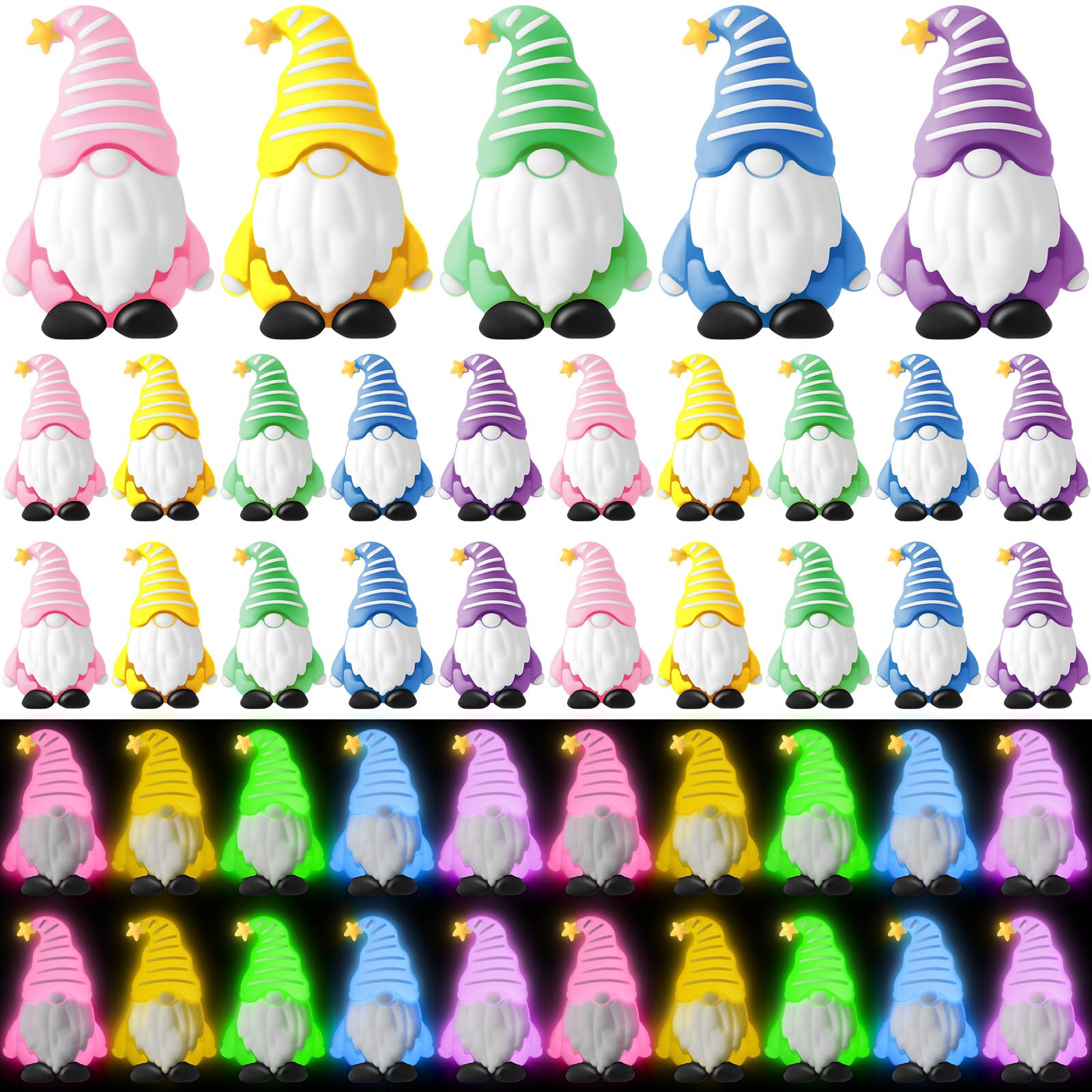 🔥ON SALE - 50% OFF🔥Luminous Mini Gnome Figurines
