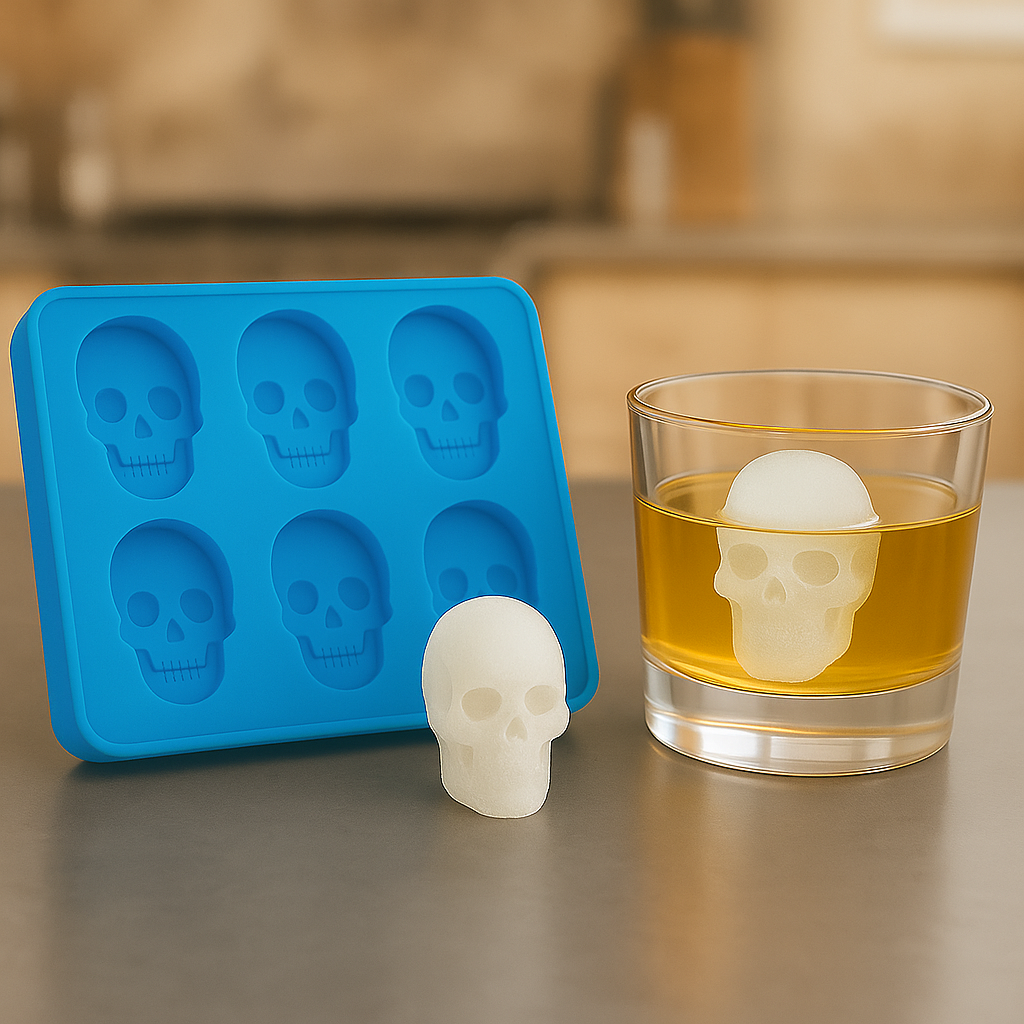 Skull Ice Mold
