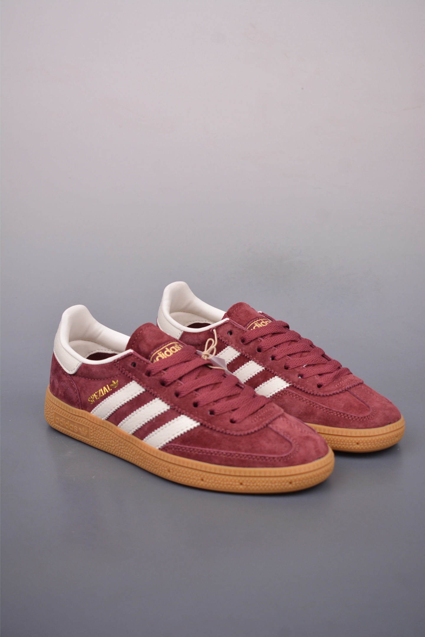 Adidas Originals Handball SPZL Suede Wine Red Off-White JI1020