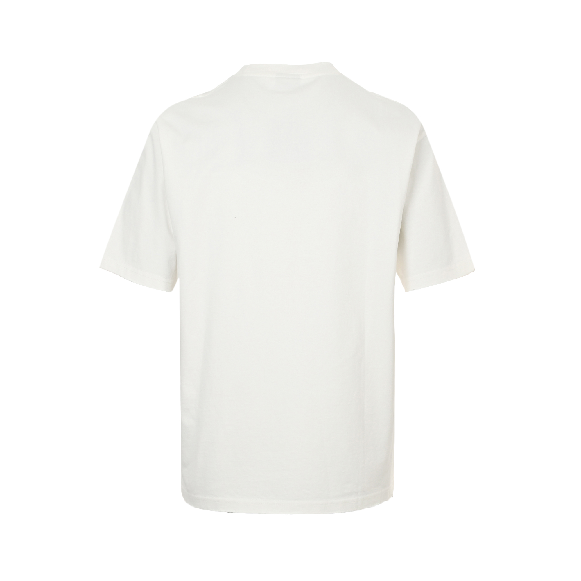 Balenciaga 25ss lock letter embroidered inkjet short sleeve