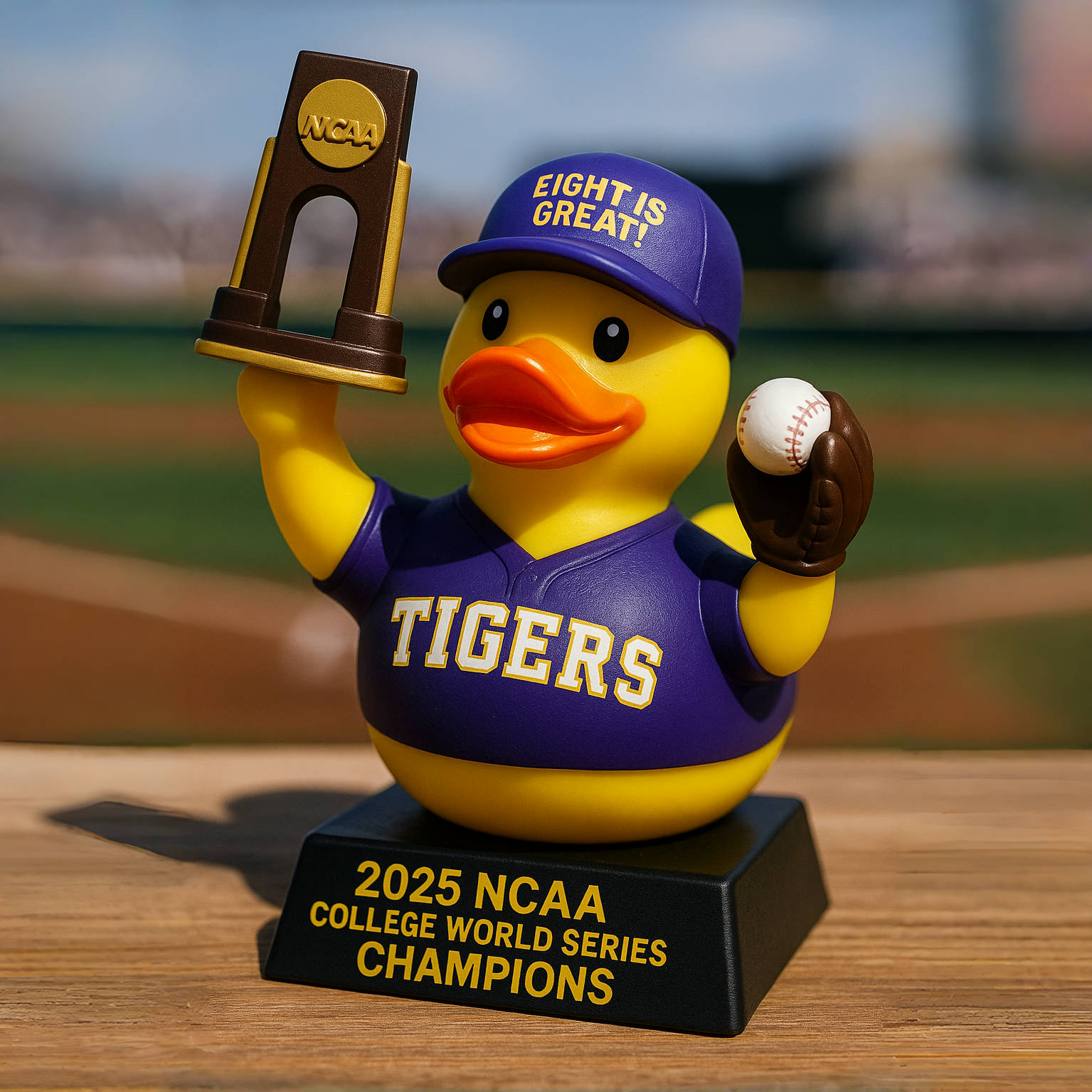 LSU’s 2025 Champion Duck