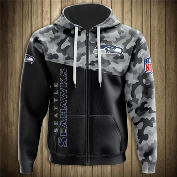 SEATTLE SEAHAWKS 3D MILITARY
