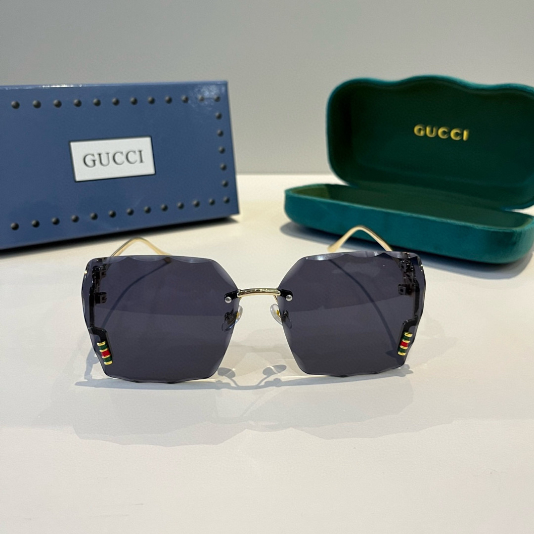 Gucci rimless sunglasses