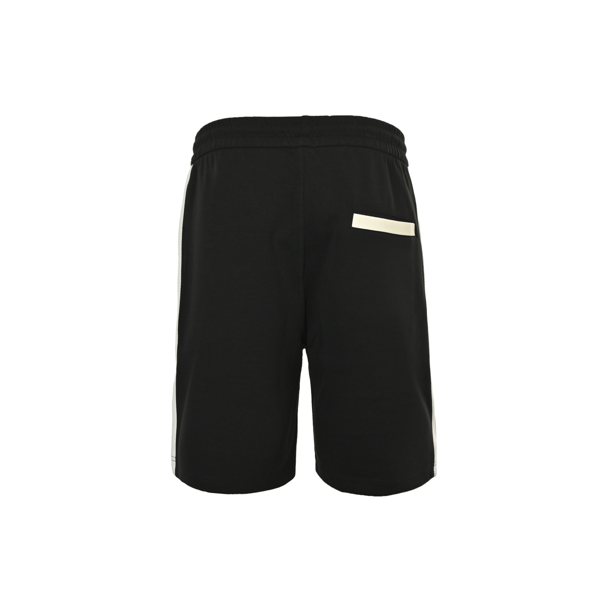 Loewe 25ss small logo colorblock ribbon embroidered shorts