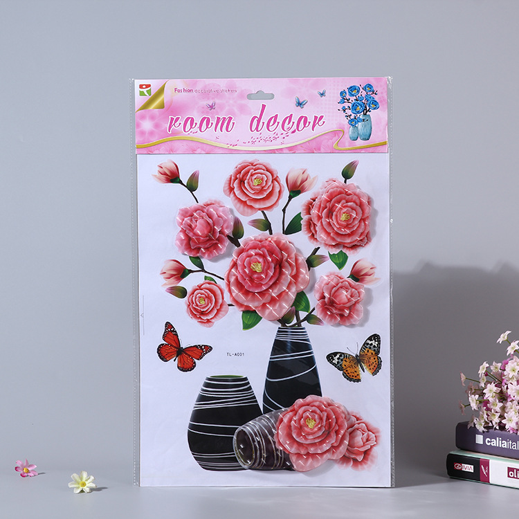 3D Vase Sticker&Best Gift Choice-BUY 5 BUNCHS FREE SHIPPING