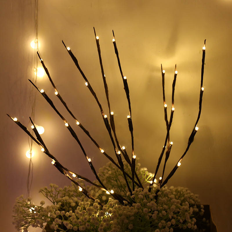 (🔥Last Day Promotion-SAVE 50% OFF)LED Decorative Twig Lights (Set of 2)-BUY 2 GET 10% OFF