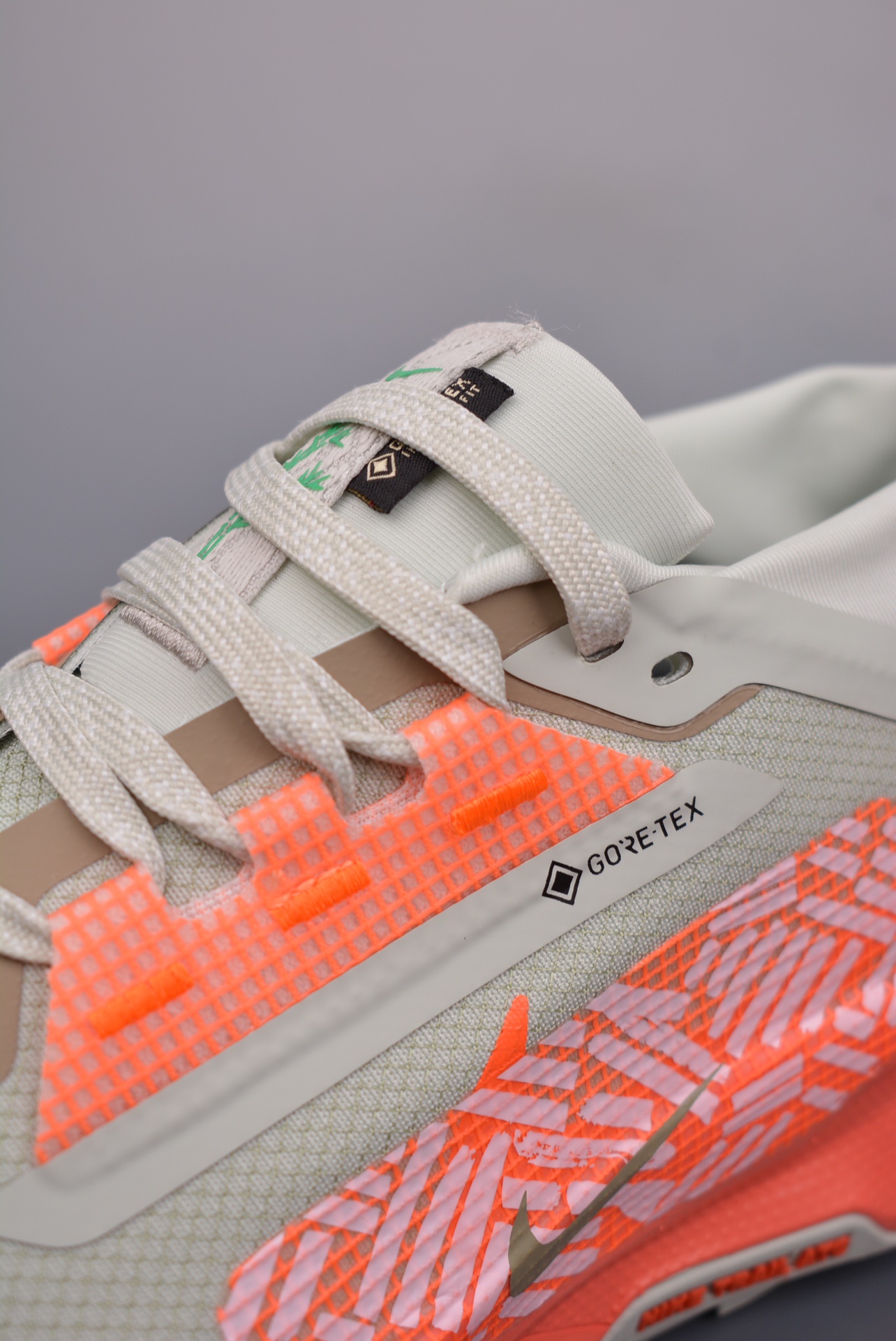 Nike REACTX PEGASUS TRAIL 5 Next Nature Grayish white orange  FQ0908-004