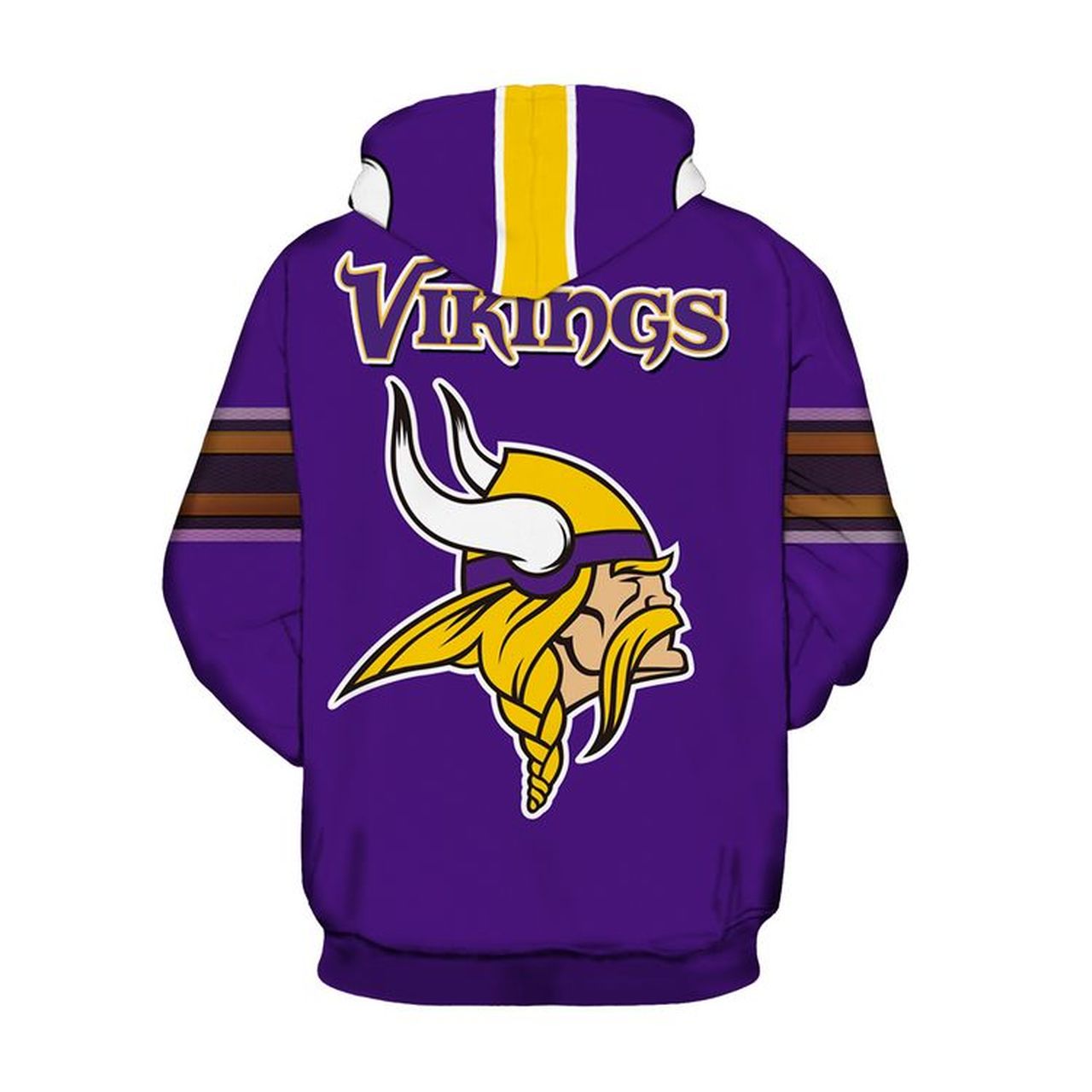 MINNESOTA VIKINGS 3D HOODIE MMVV012