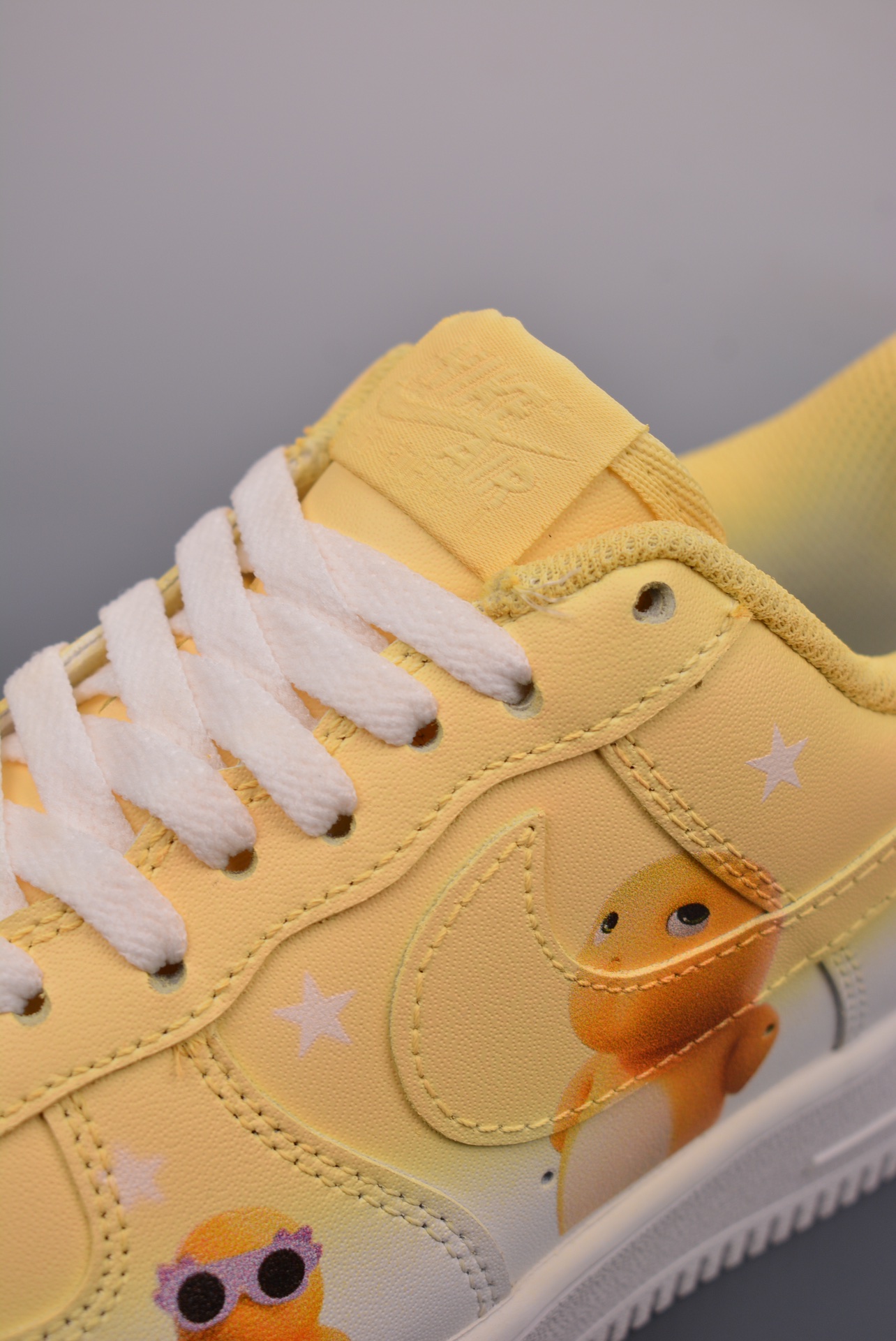 Nike Air Force 1 Low White and Yellow Little Dragon  BS8805-602