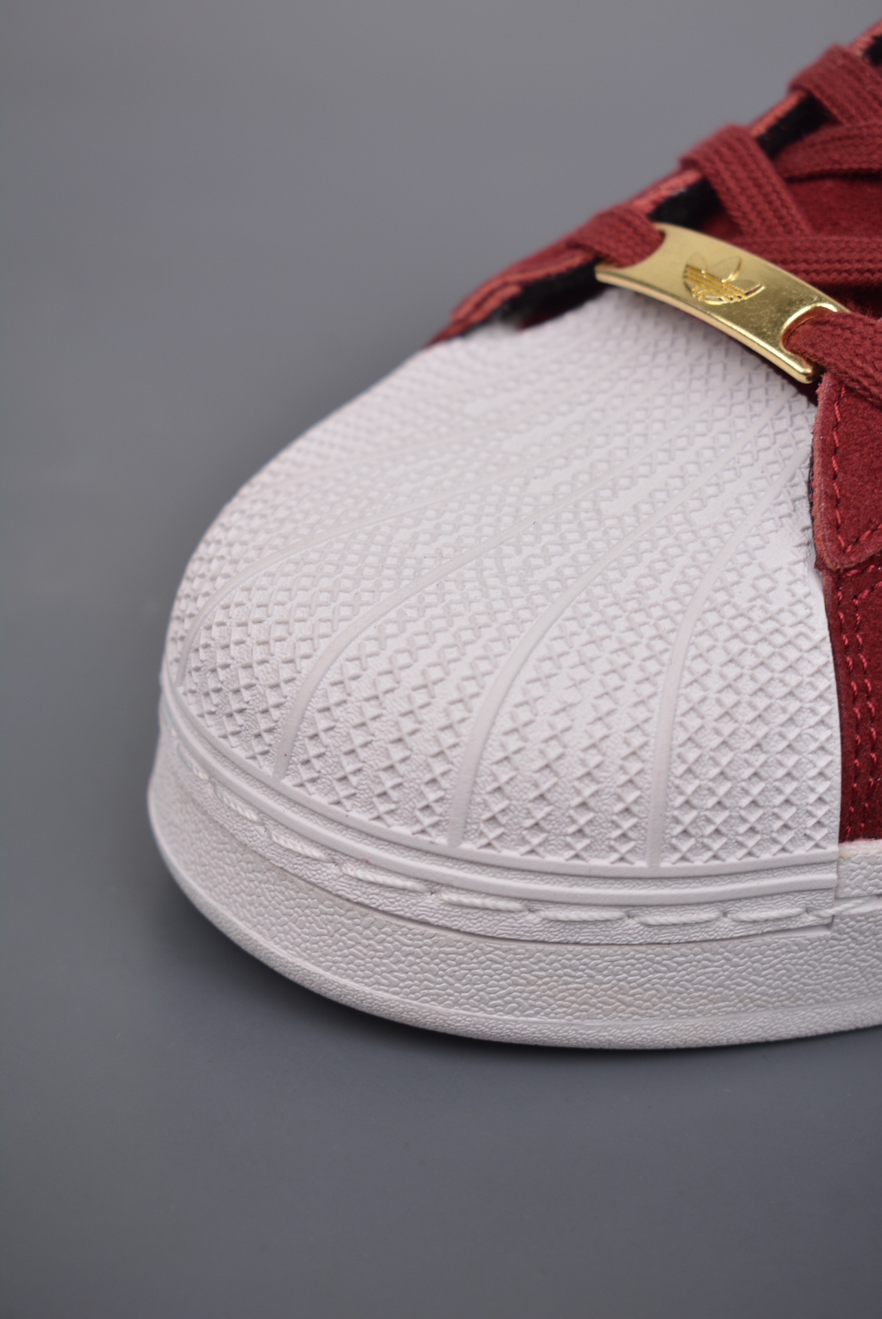Adidas Originals Superstar XLG Burgundy Red and White IE9872