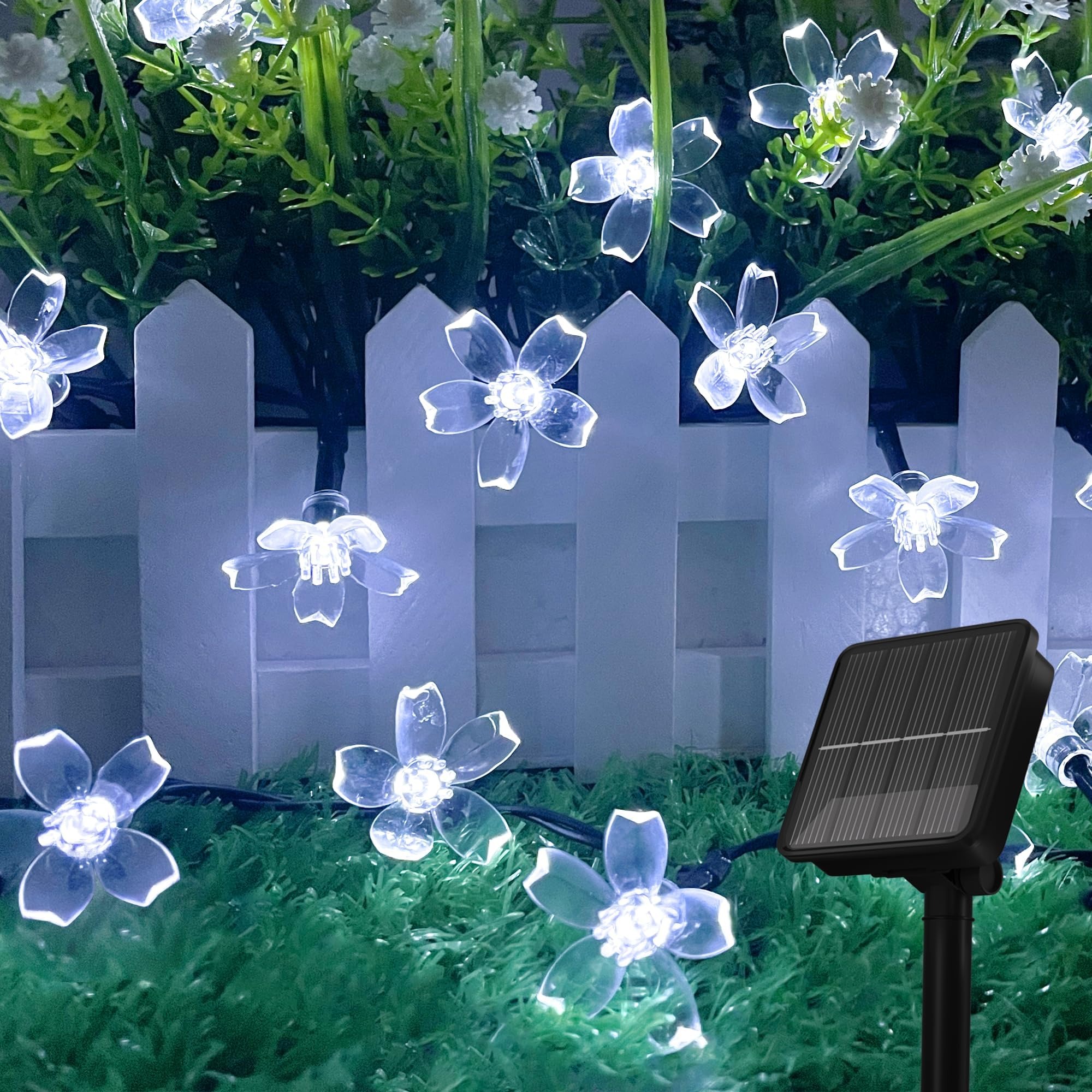 Solar Flower String Lights Outdoor✨✨✨
