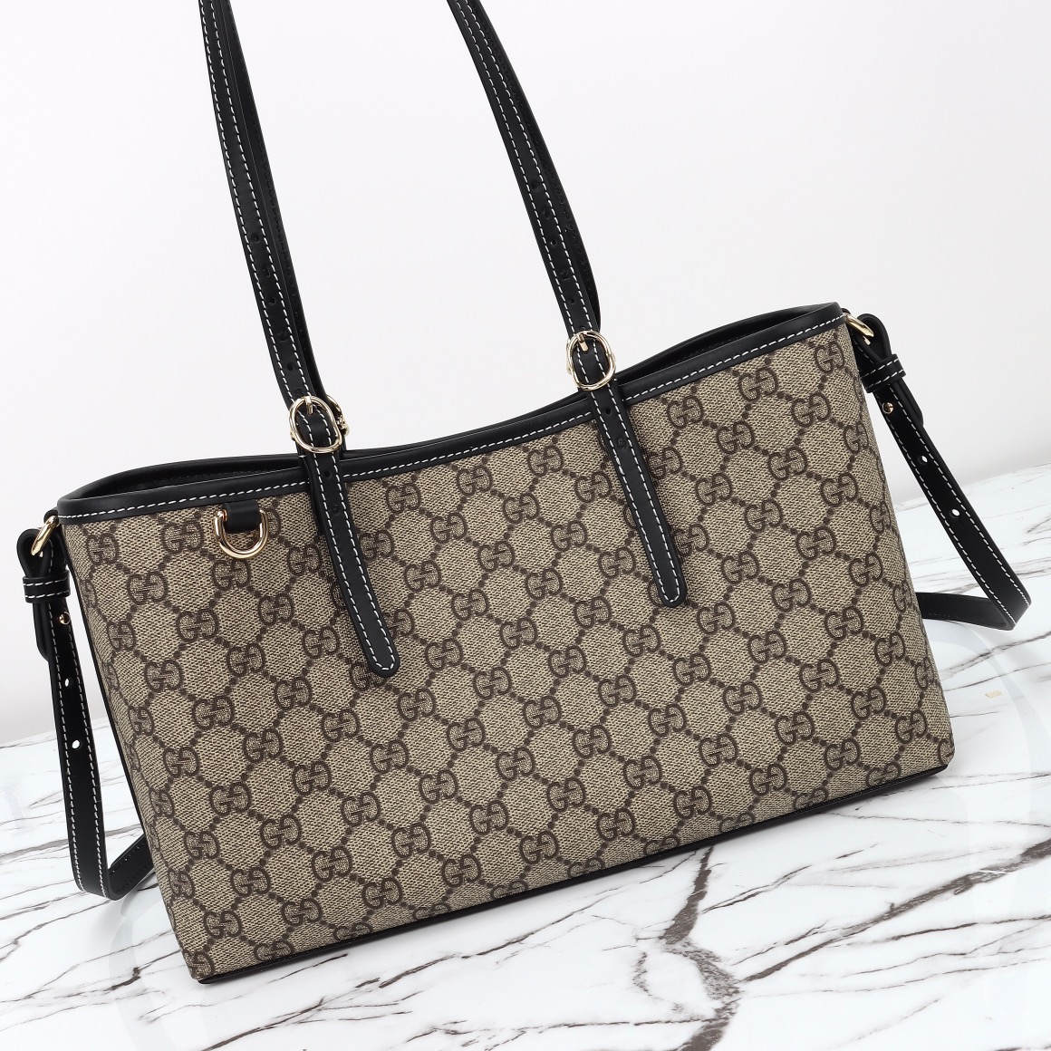 Gucci GG Emblem large tote bag ‎815214 FAD6L 9741