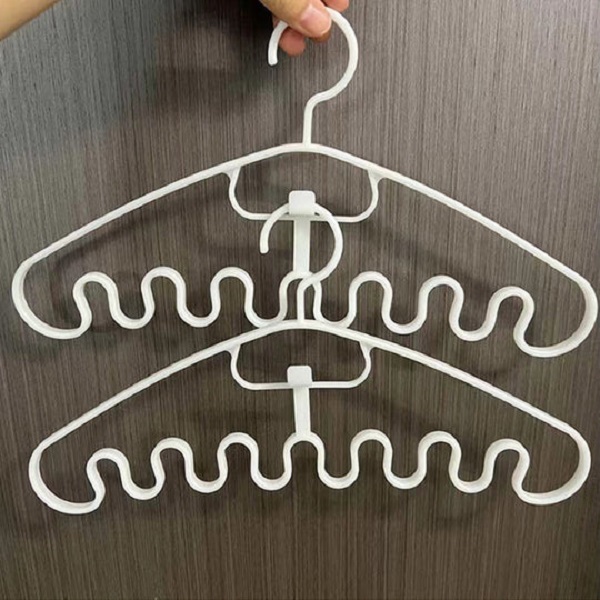 (🔥CHRISTMAS SALE 50% OFF)Creative Wave stackable hanger-BUY 2 SETS GET 1 SETS FREE NOW!
