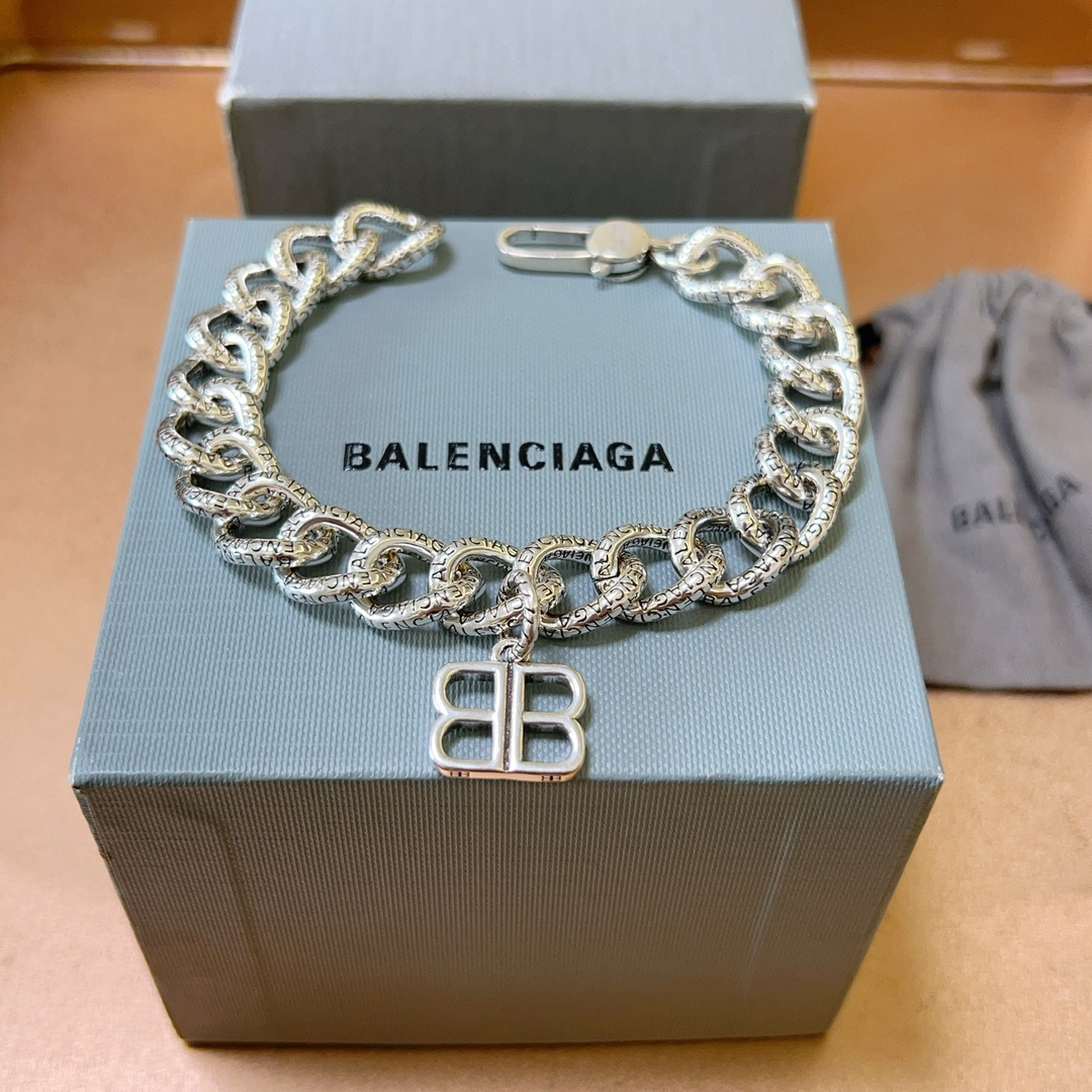 Balenciaga BB chain bracelet