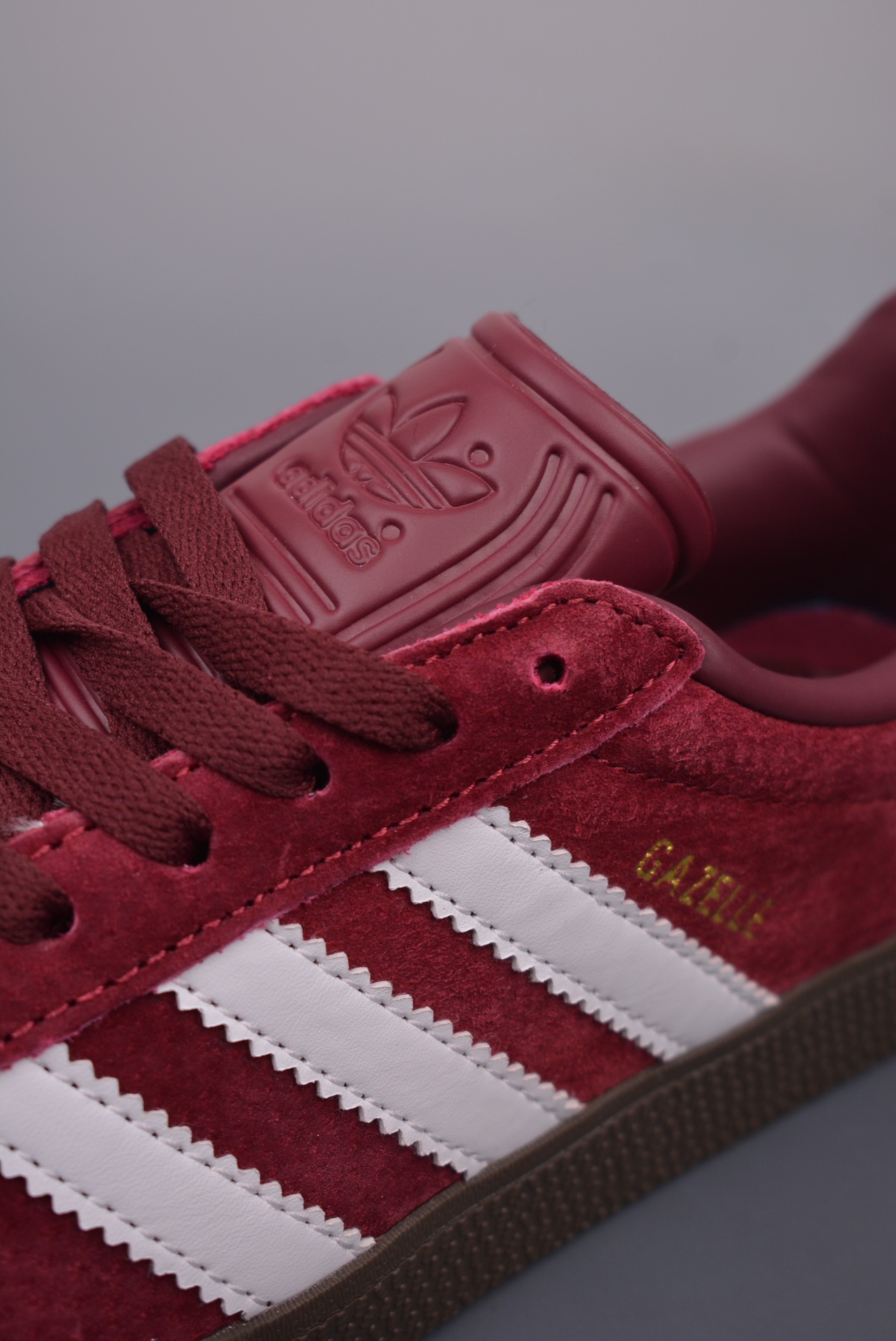 Adidas Originals Gazelle 90 Suede Wine Red White IG4990