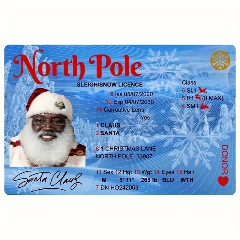 🎅🎅Santa's ID decorations