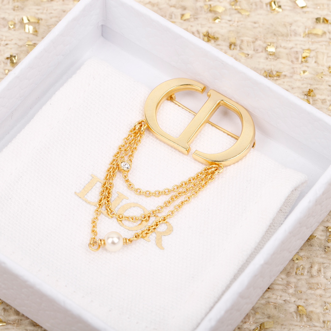 Dior Tassel Brooch