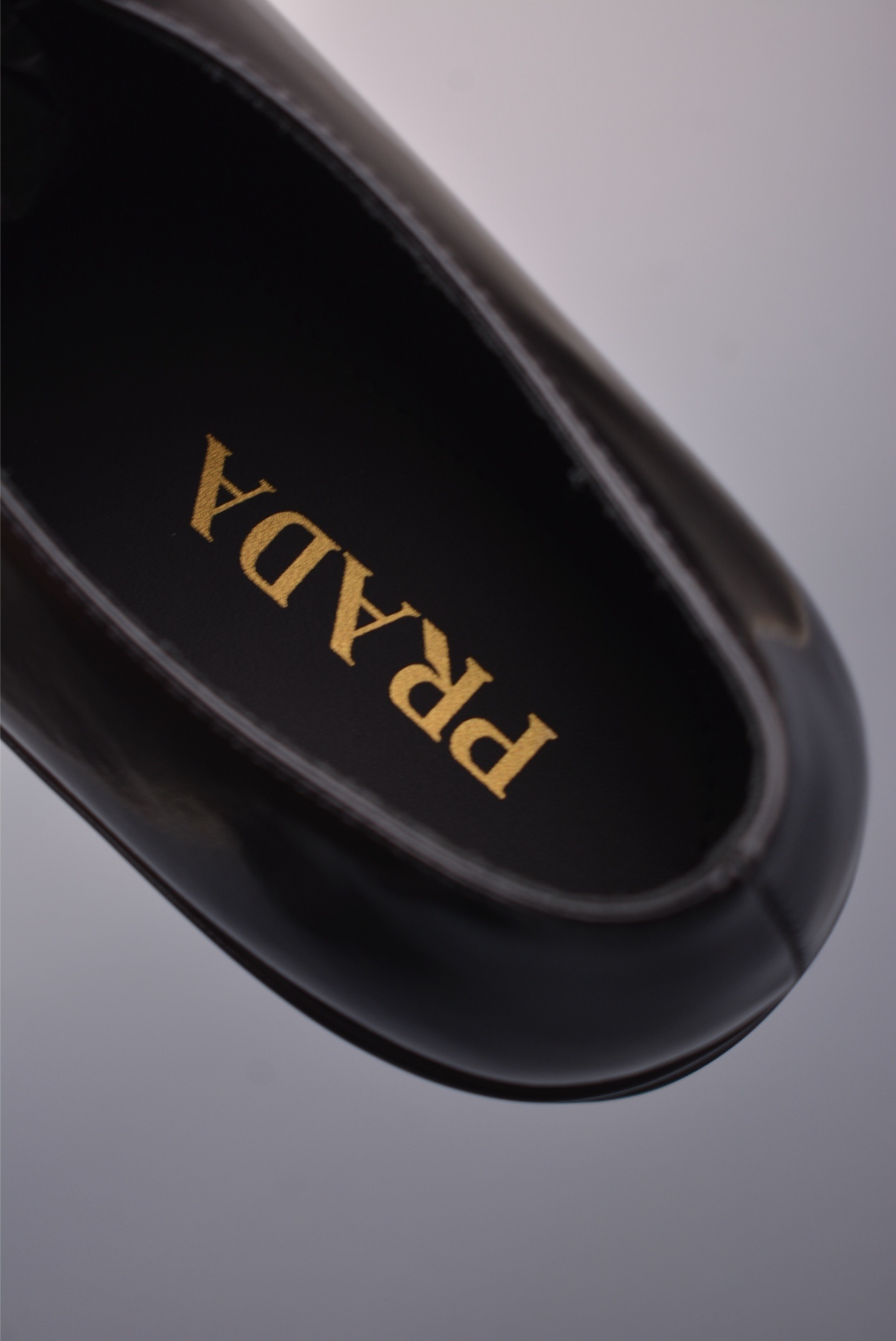 Prada Platform Logo Lace-Up Loafers AJ6542