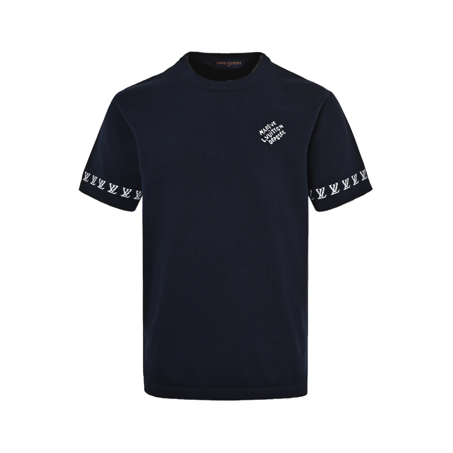 Louis Vuitton 24ss jacquard logo short sleeve