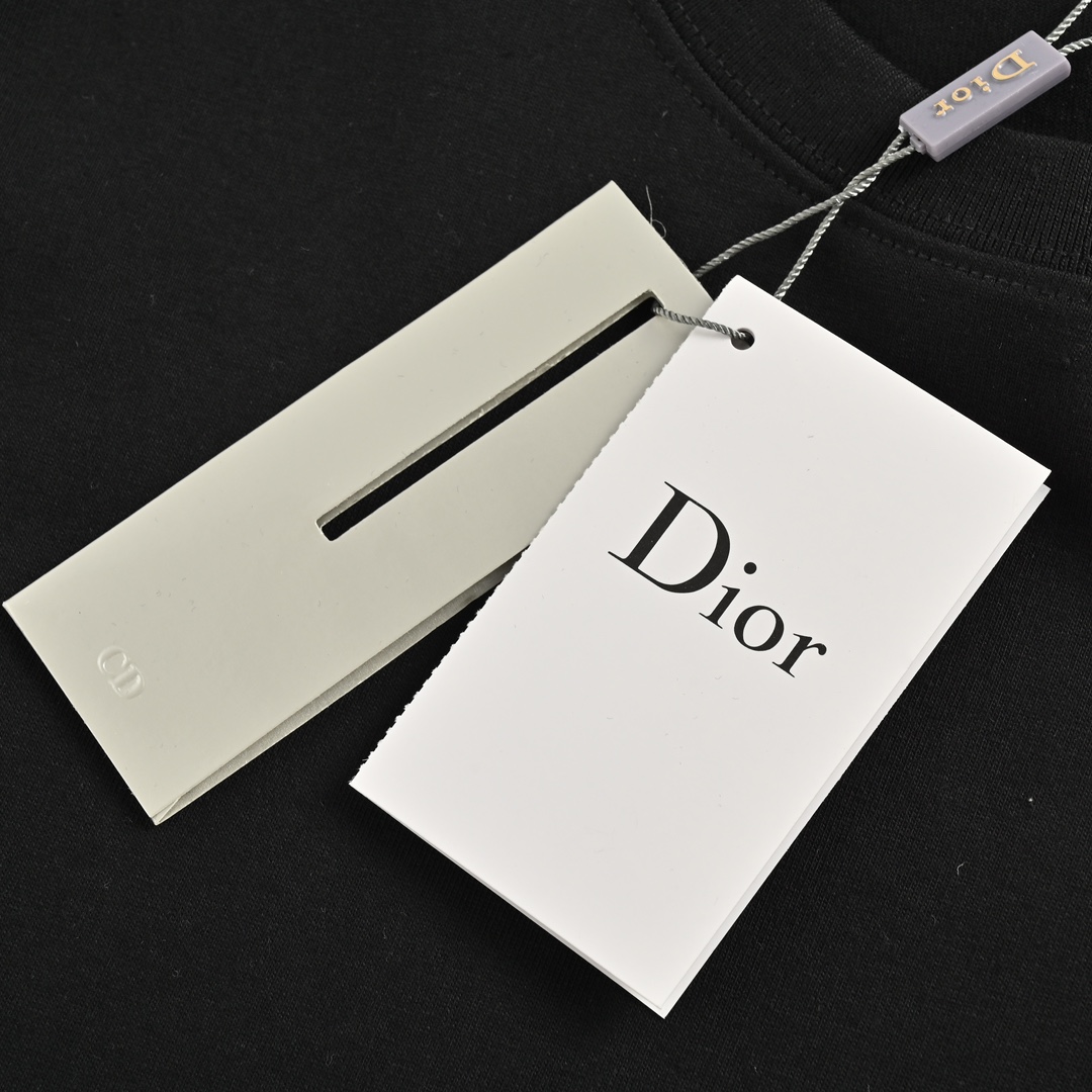 Dior Classic CD Embroidered Short Sleeve