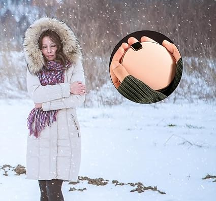 Rechargeable Hand Warmers with Cosmetic Mirror✅（Multifunctional 3 in 1）