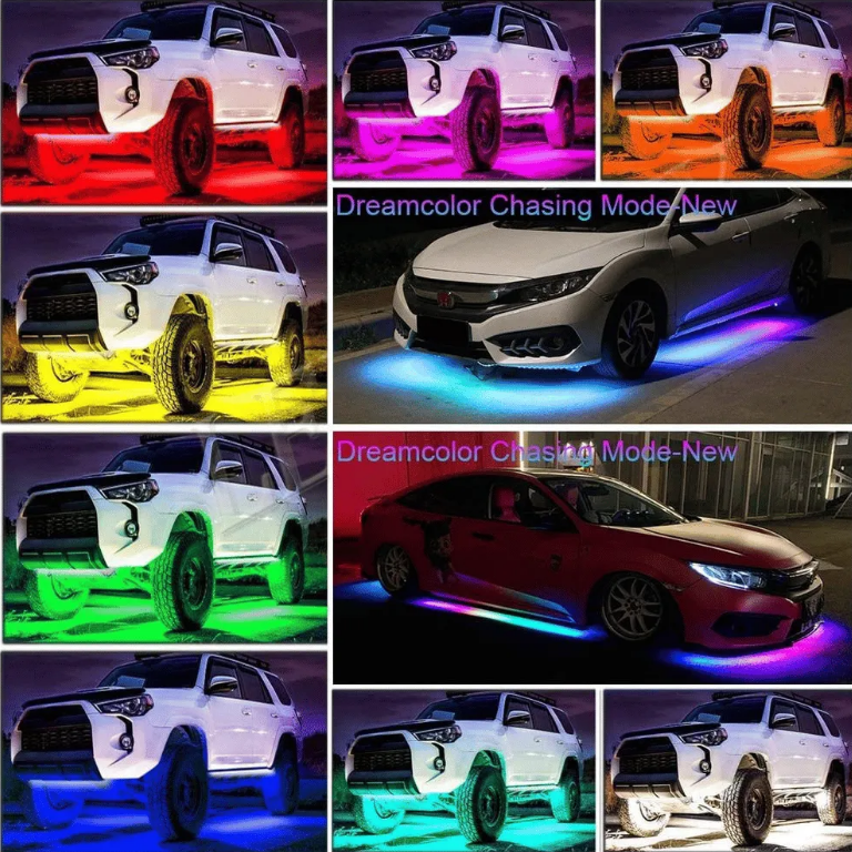 Car Chassis Flexible RGB Waterproof LED Strip Lights