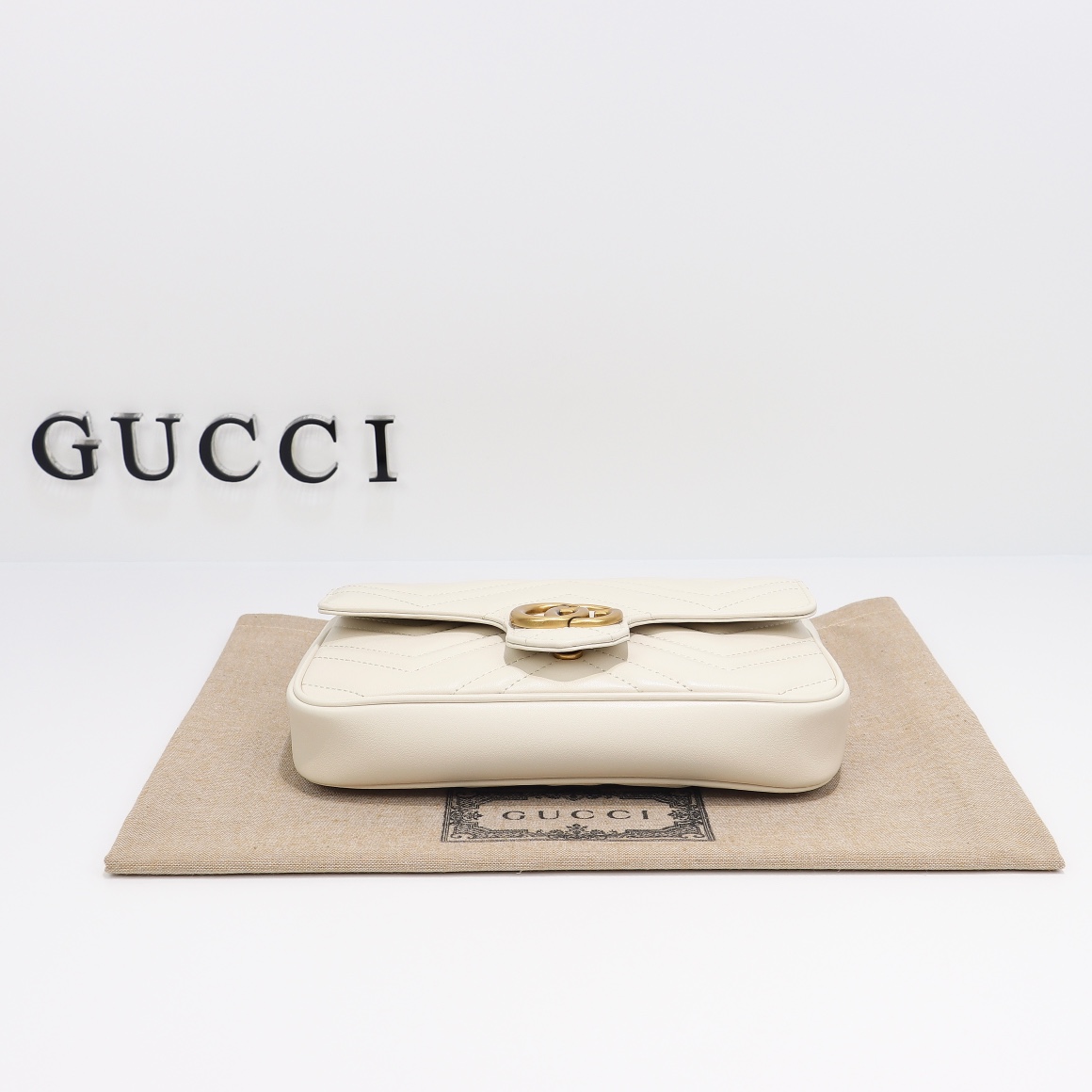 Gucci GG Marmont series small shoulder bag (with card holder) 751526 AACCE 9053