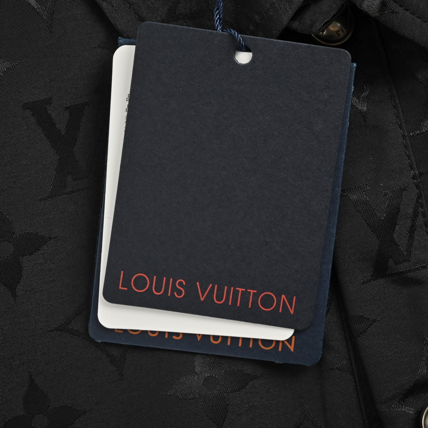 Louis Vuitton 25ss all-over jacquard diamond and colorful lettering shirt jacket