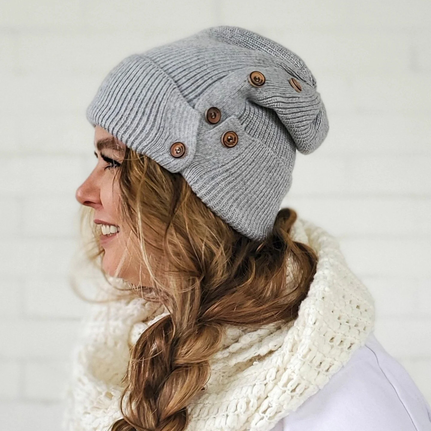 🔥Black Friday Flash Sale - 49% OFF🔥Button Up Beanie🔥BUY 2 FREE SHIPPING